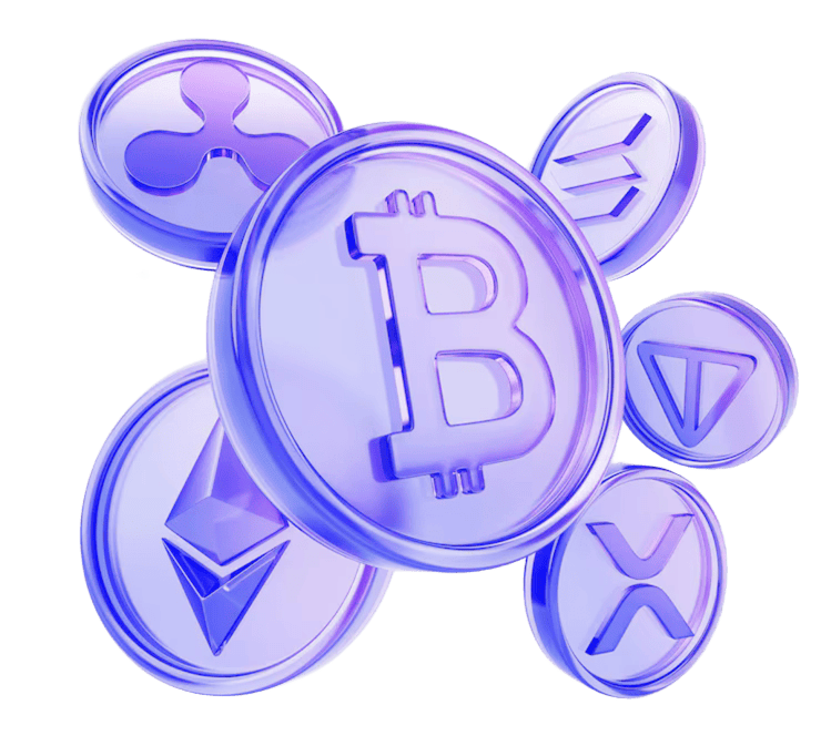Kryptowaluty Bitcoin, Tether i BNB